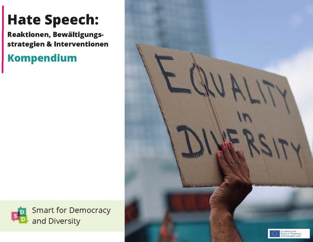 Our SDD Compendium (GERMAN version): "Experiencing Hate Speech: Responses, Coping Strategies & Interventions”